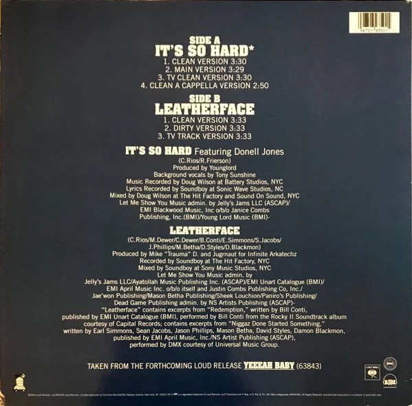 Big Pun – It's So Hard