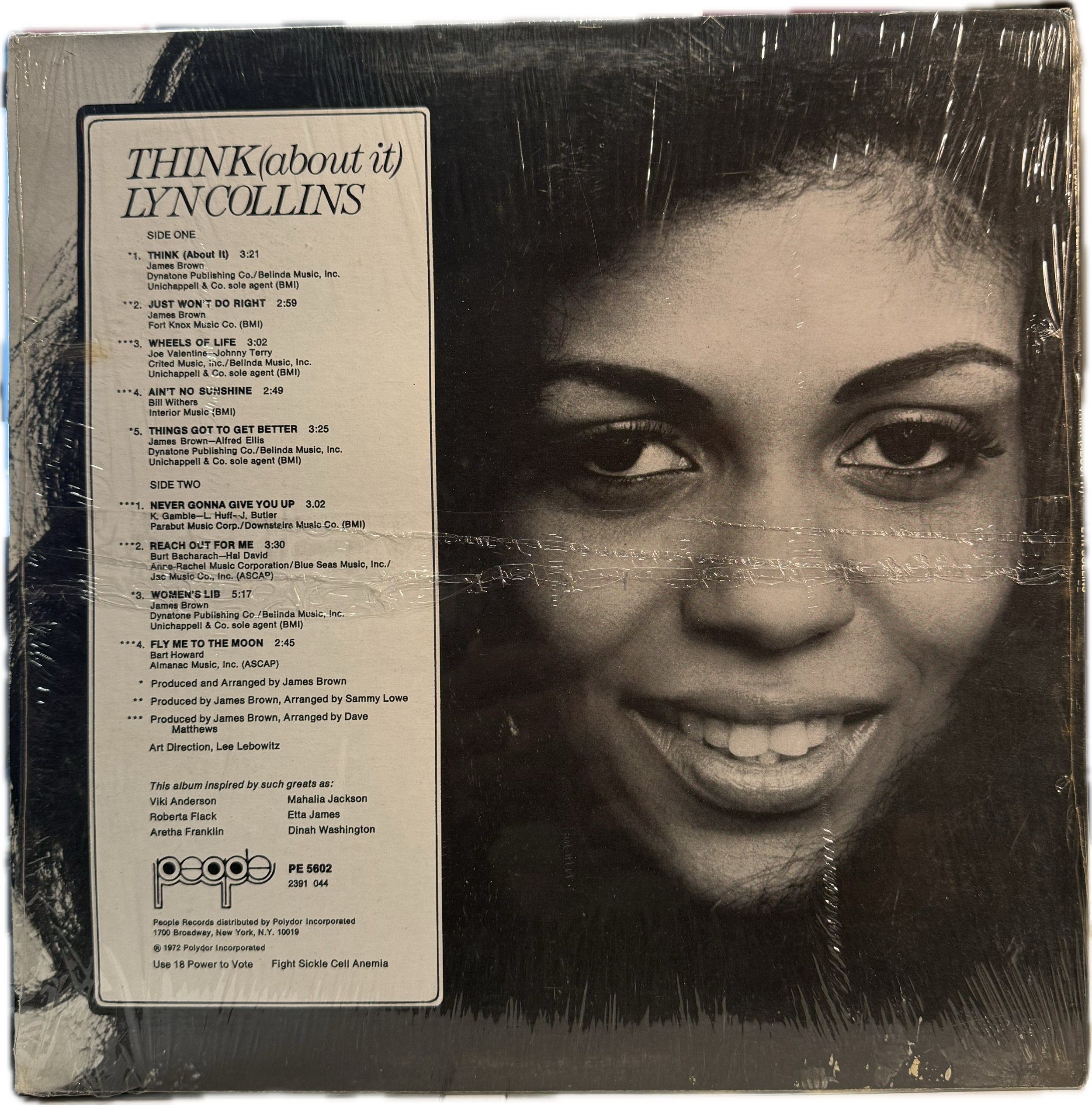 Lyn Collins - Think (About It) back