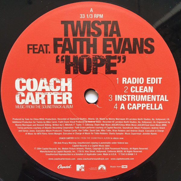 Twista feat Faith Evans / Ak'Sent – Hope / This One