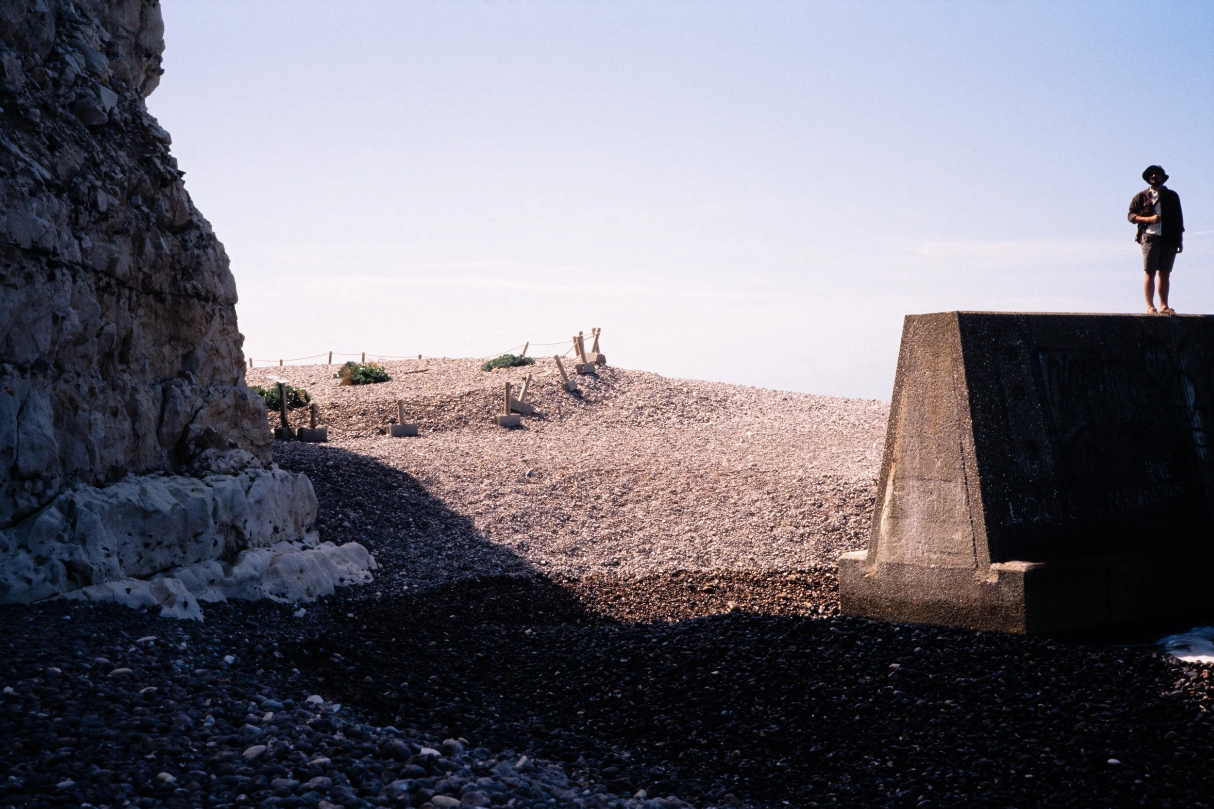 Normandie 2024 - Kodak Ektachrome E100 - Tiffen 812 warming filter - Voigtländer Nokton 50mm f/1.2 Asph. - Leica M6. //Sainte-Marguerite-sur-Mer.