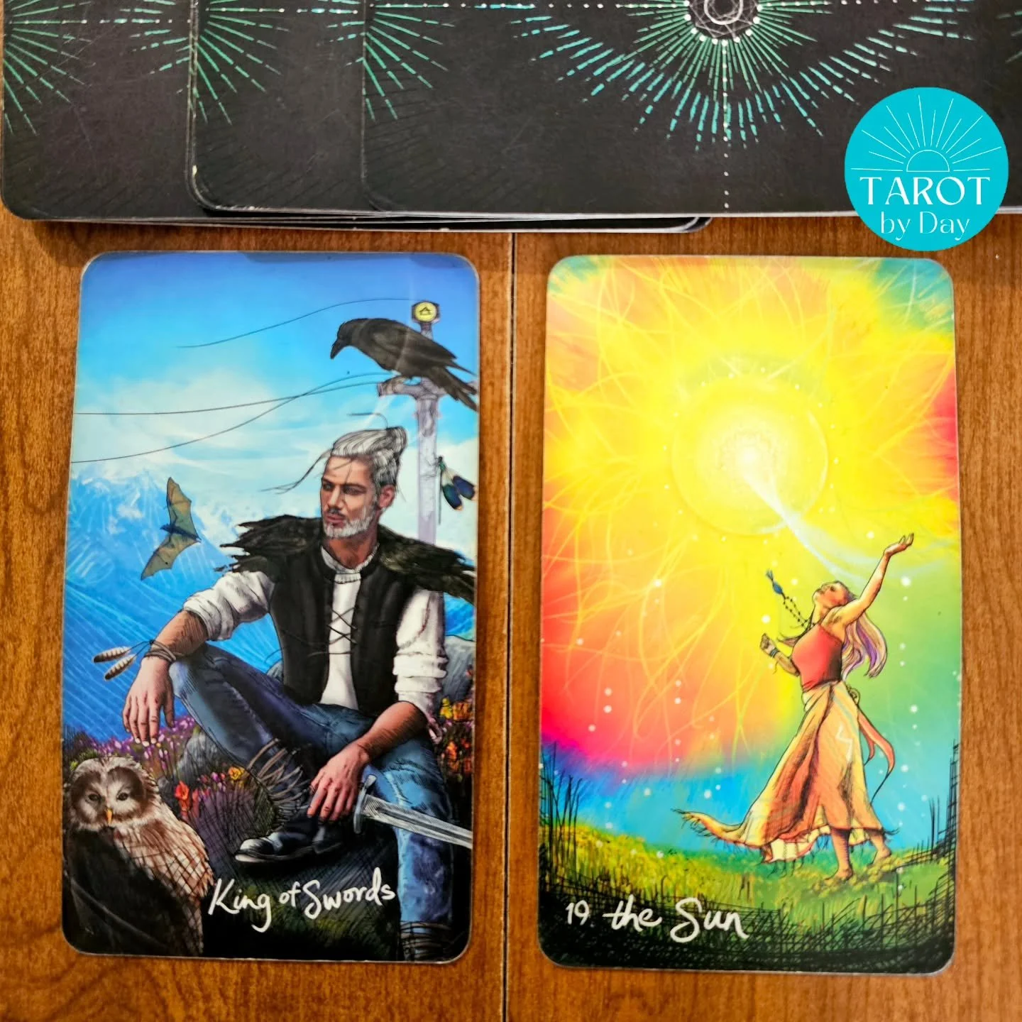 Today brings us the King of Swords & the Sun!βοΈππ With Venus moving into Cancer, our biggest feelings are highlighted. The truth is that you deserve happiness, & the universe wants to give it to you. Reality can be a little harsher. We have