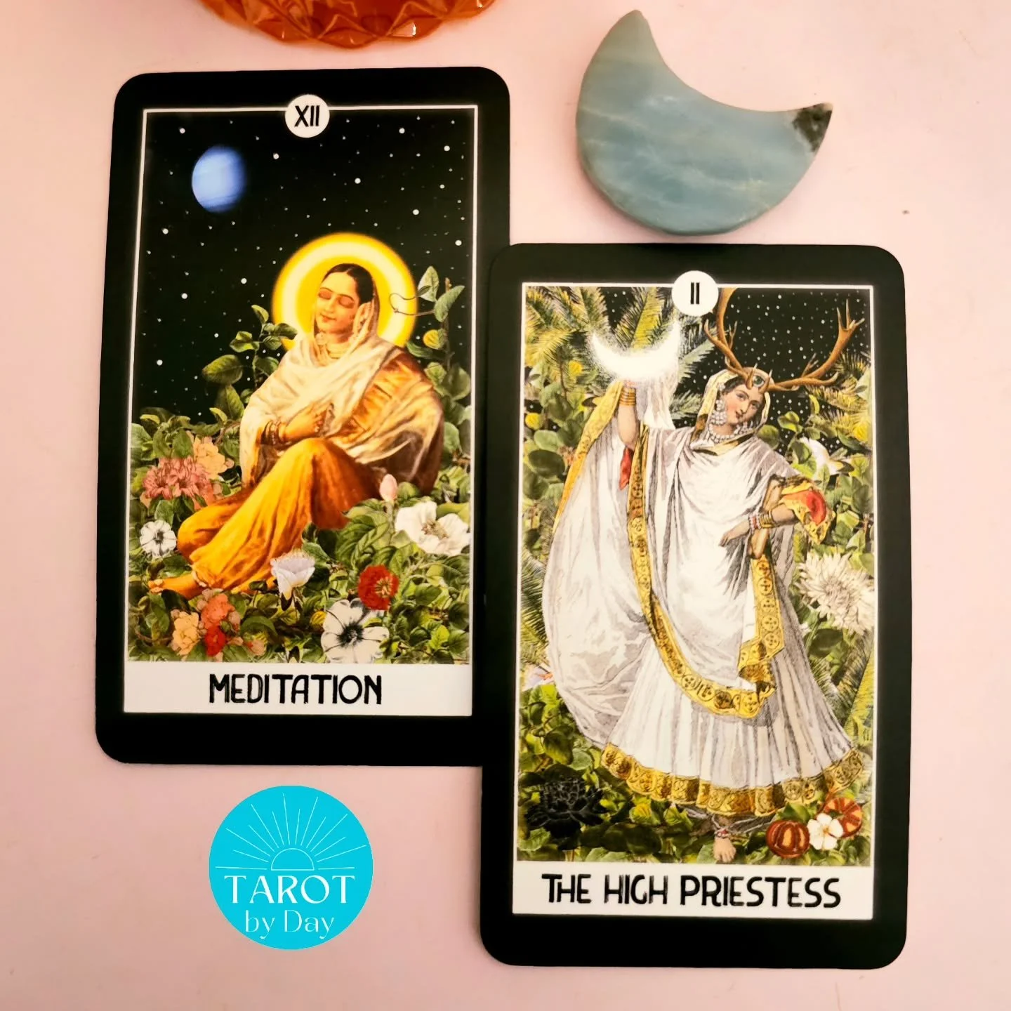 Today brings us Meditation or the Hanged Man & the High Priestess!ππΆ‍π«οΈπ§‍βοΈ The end of July closes out a fast-paced chapter in your life. August invites us to slow down & look within. This Fall will be full of surprises. Pause bef