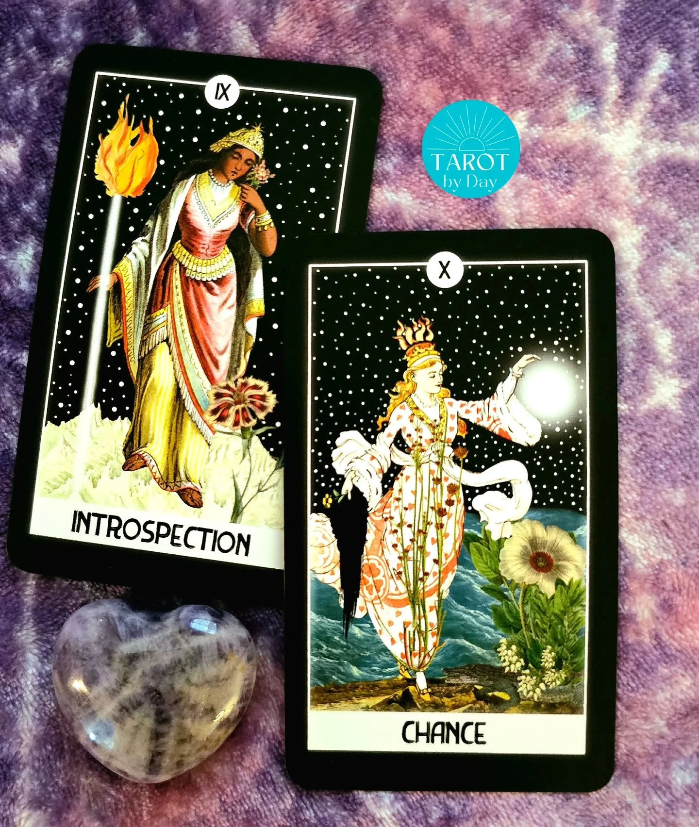 Today once again brings us the Wheel, joined by the Hanged Man!π«πβ¨οΈ Introspection & Chance tell us we're headed into big changes these next few months. We're being asked to rest before this next cycle begins. It's time to tune out the voices ar