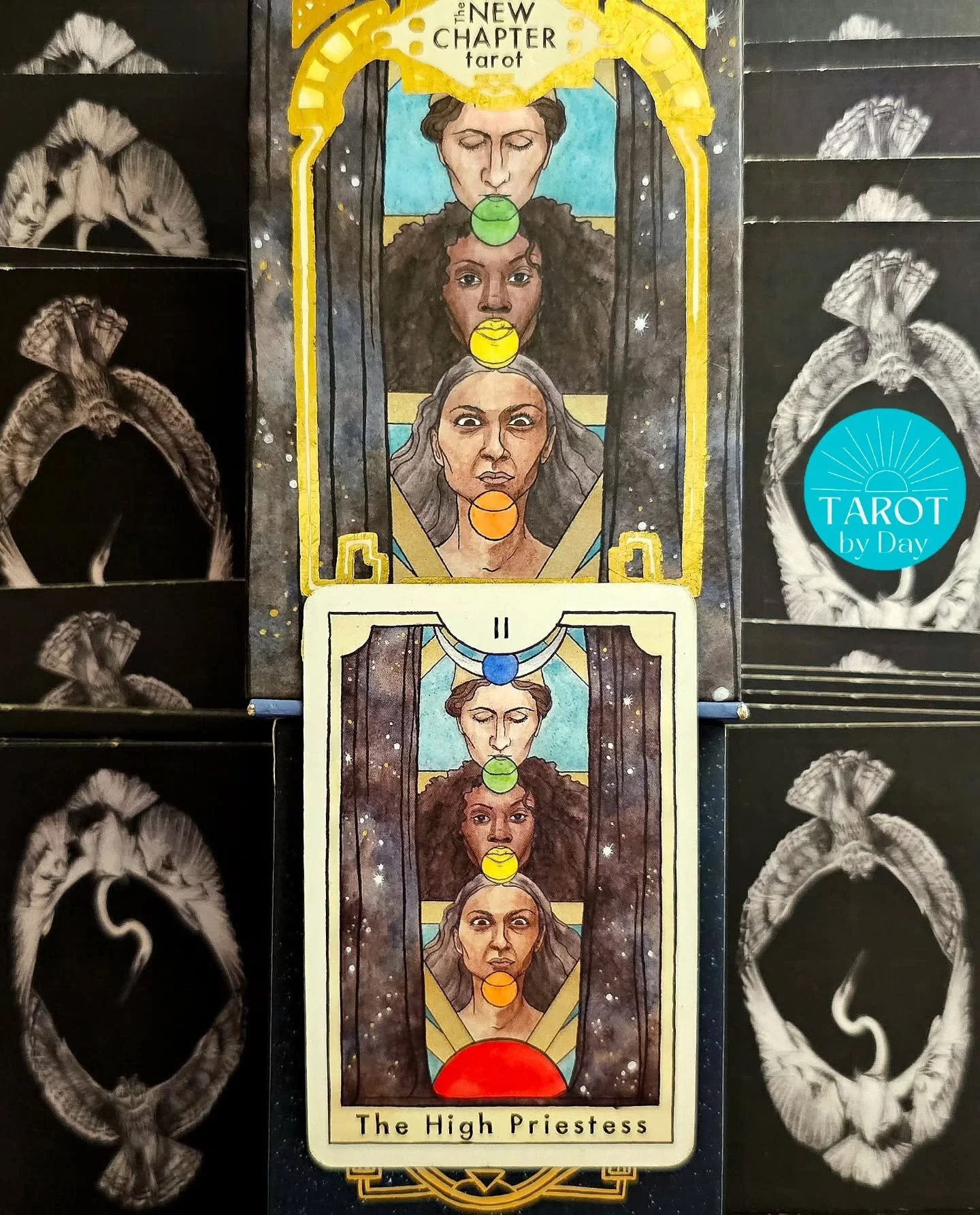 Today once again brings us the High Priestess!🔮😶‍🌫️✨️ Your gifts are opening up in new ways. You're moving beyond trusting your intuition, you're confirming it. Pay attention to signs & synchronicities around you at this time. Dreams will