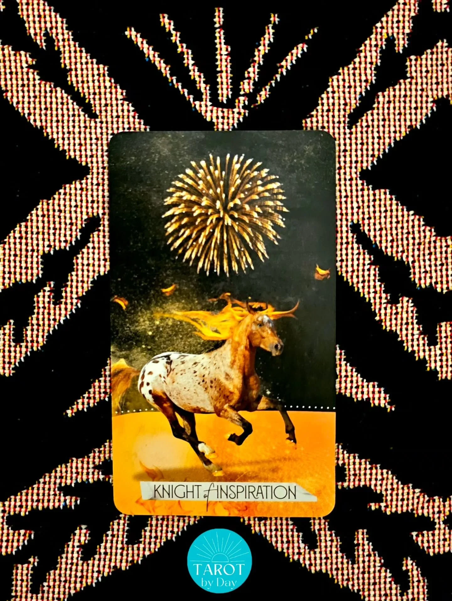 Today brings us the Knight of Wands or Inspiration!🔥🐎✨️ The approaching fire horse energy is getting stronger. We're being asked to spend the rest of this winter letting things fall away. As we prepare to emerge next spring, the energy will be comb
