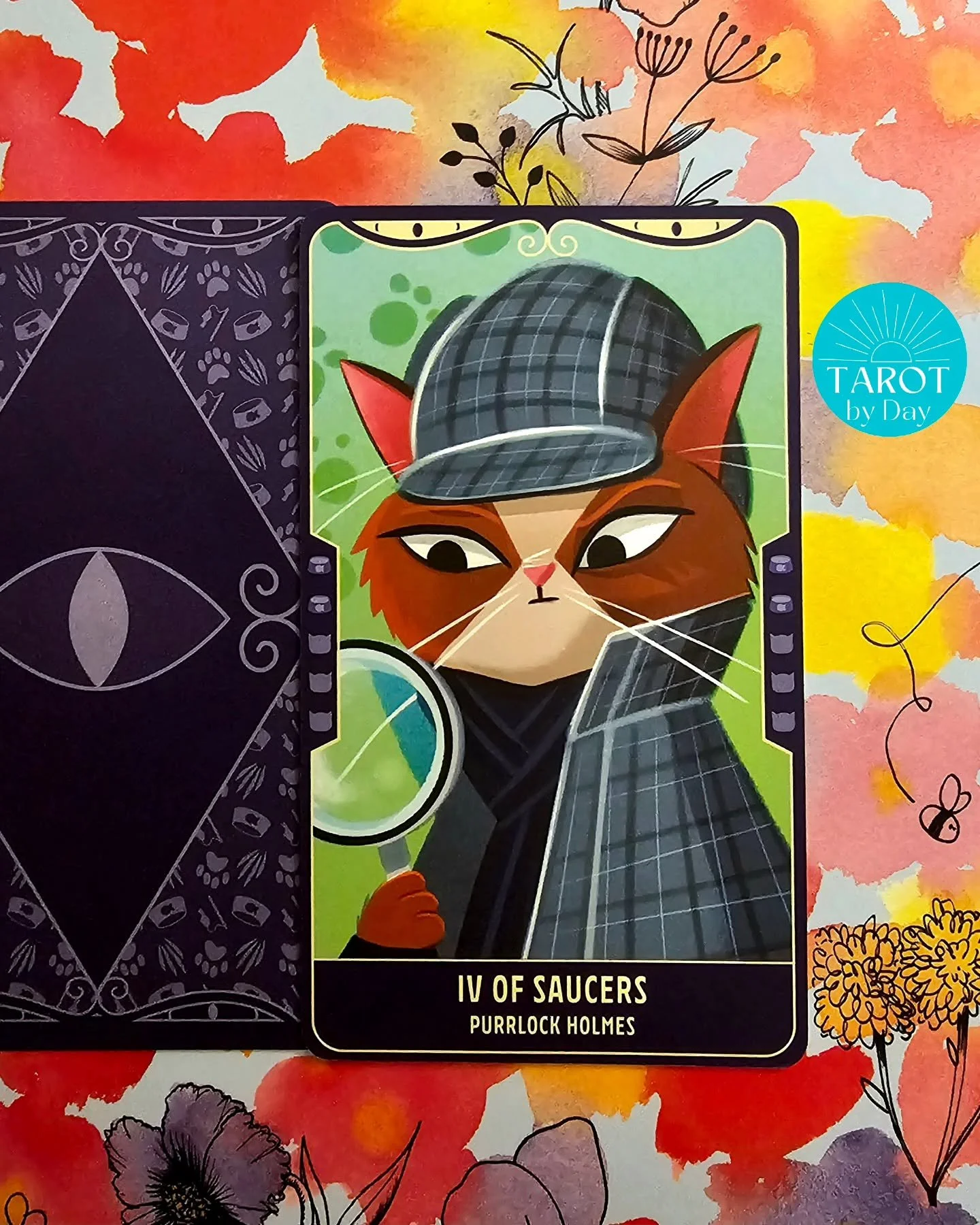 Today brings us the 4 of Cups!🫗😒🤷🏻&zwj;♀️ Disappointment, frustration, &amp; burnout are leading to disconnection &amp; apathy. Inside yourself &amp; the larger world external things feel like they're controlling us. This energy allows us look in
