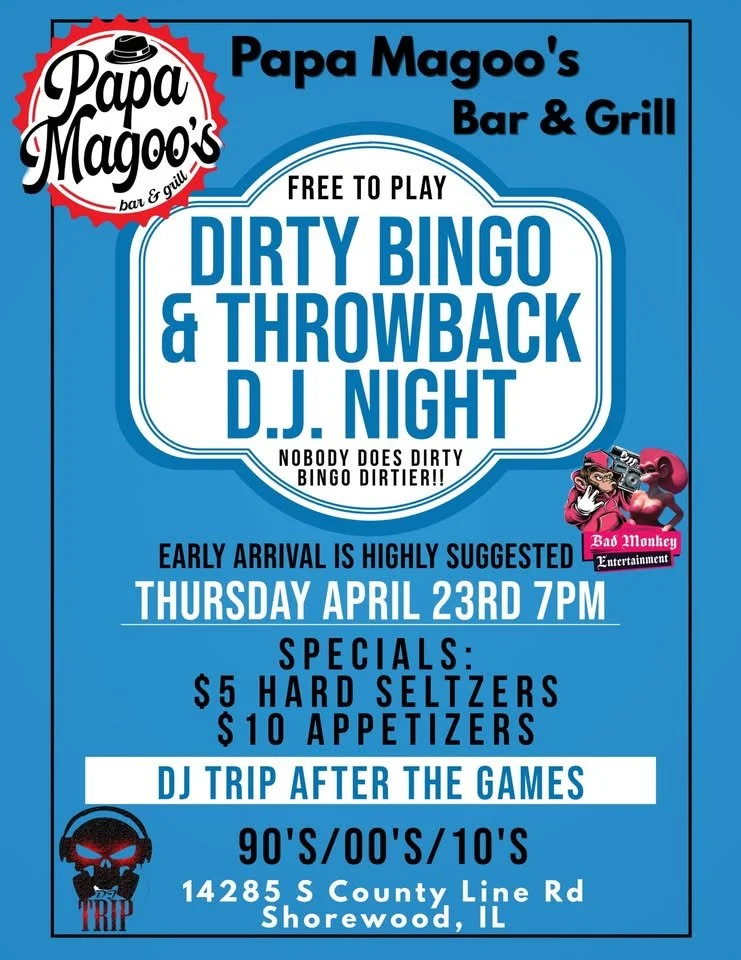 Dirty Bingo & Throwback Night
