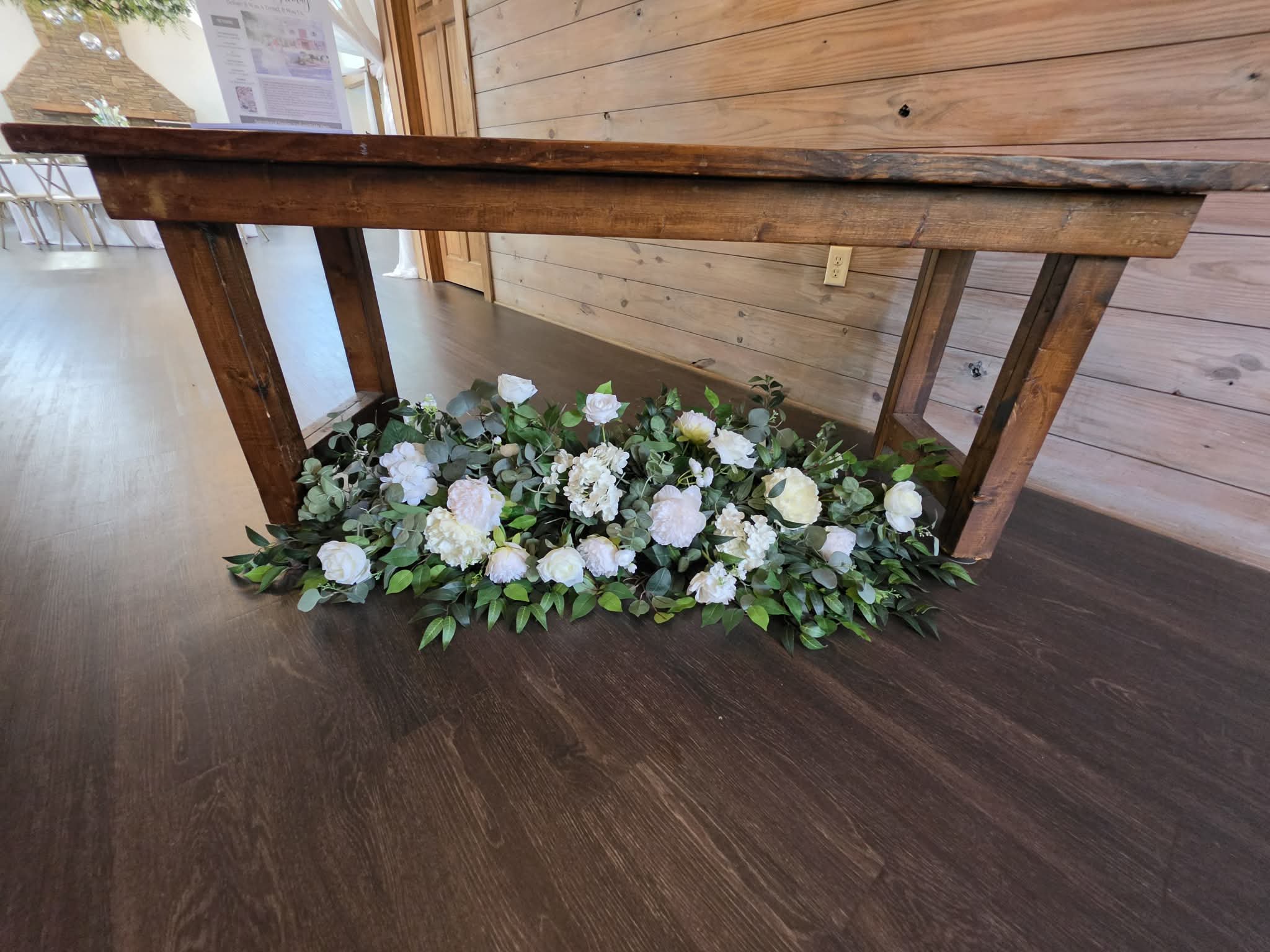 Faux Florals for your Arch