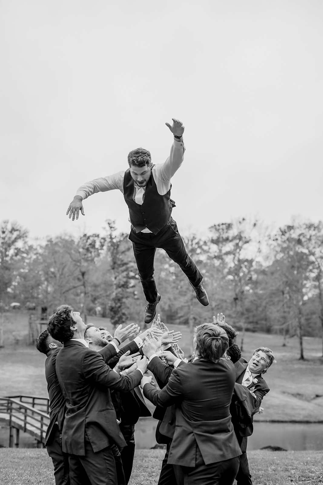 Party at Izenstone for a Friday Wedding