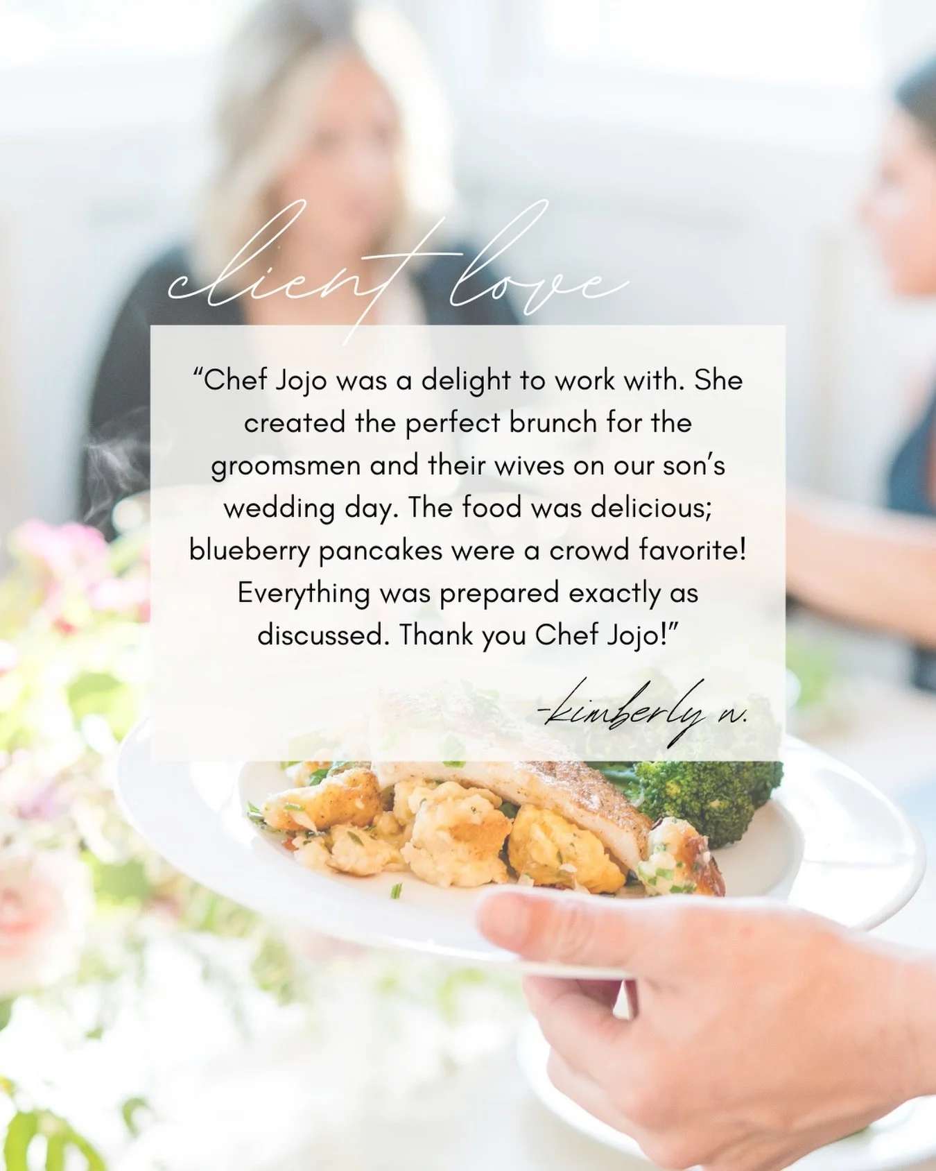 Nothing means more than hearing how special the experience was for my clients💞 Thank you so much for your kind words and for trusting me to be part of your big day!✨
.
Private chef | chef life | at home chef | 30a Florida | wedding brunch