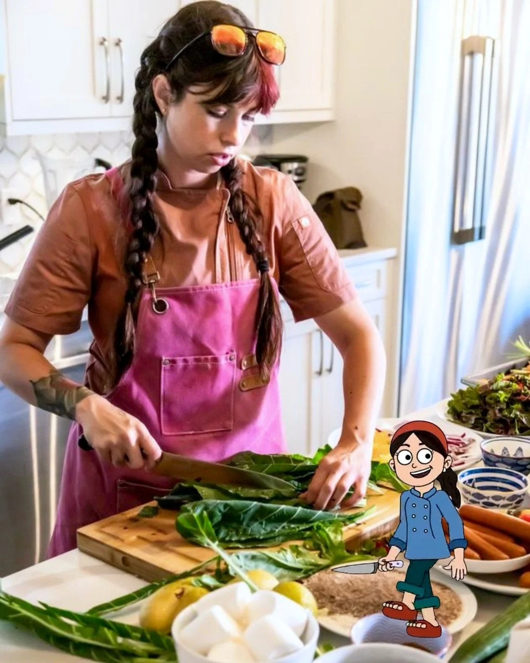 What you don&rsquo;t see: the kitchen hustle. 👩🏻&zwj;🍳✨ 
What you do see: perfect plates, every time. 🍽️
.
Chef life | at home chef | at home dinner party | private chef | 30a chef