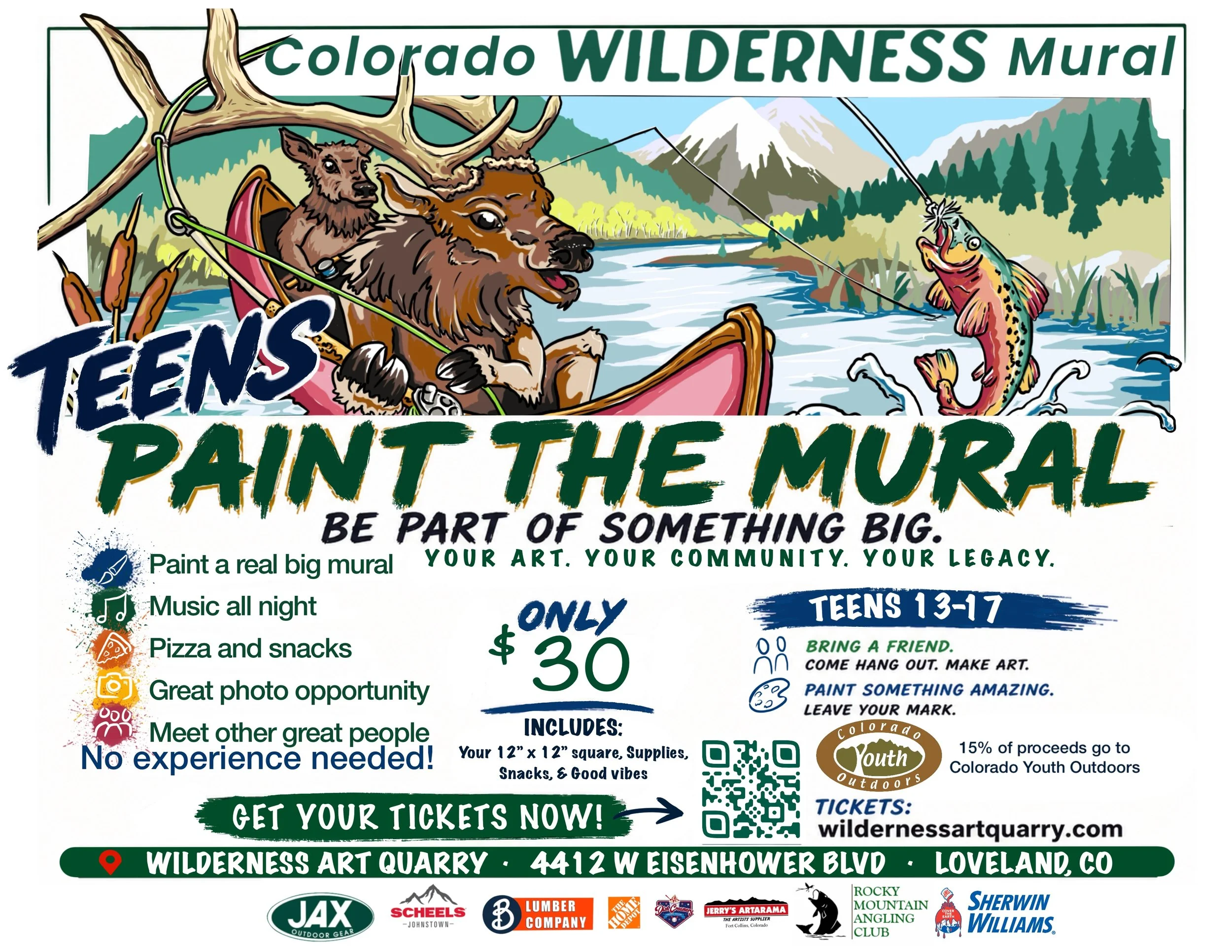 Teens Mural Night!