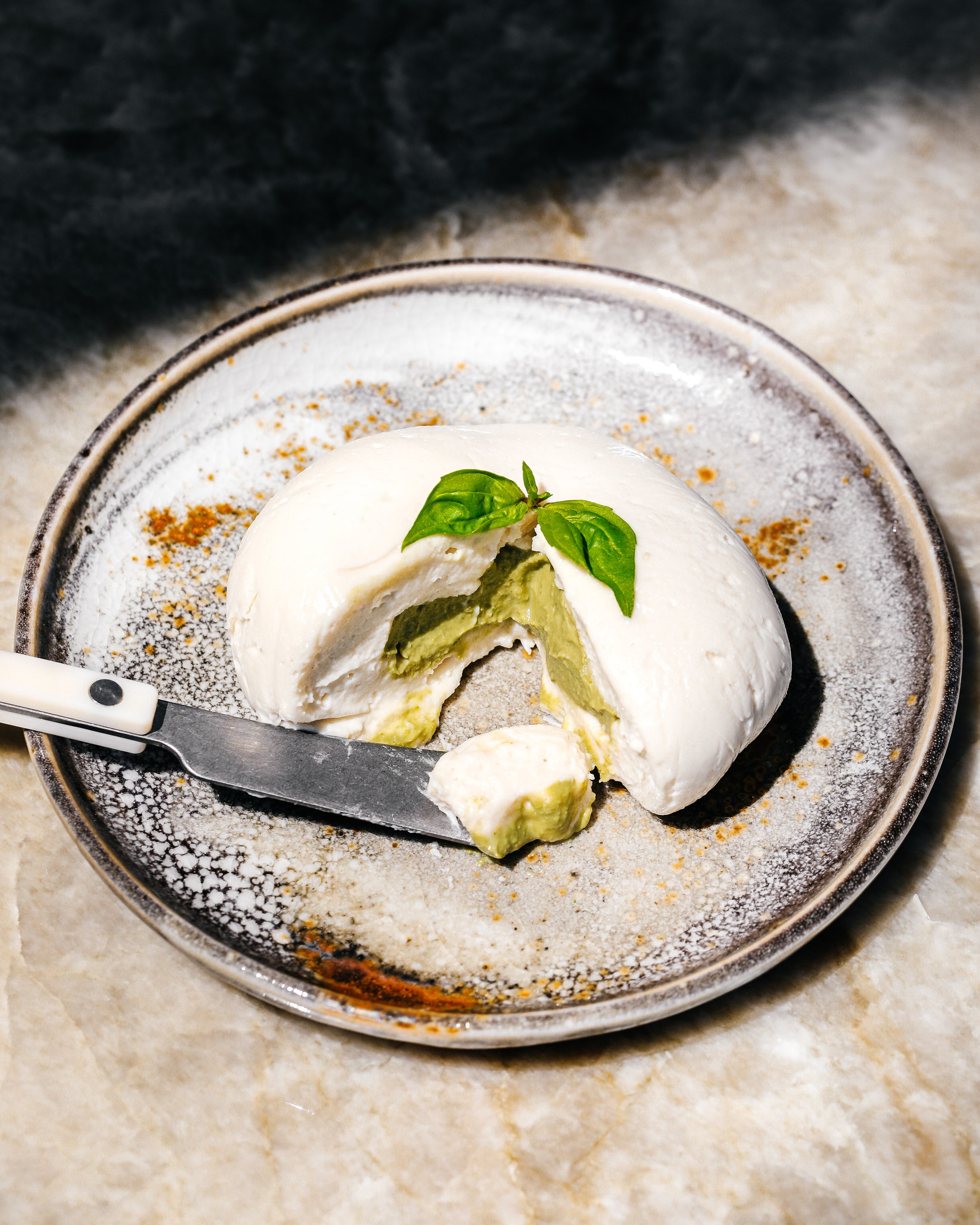 Pesto Burrata Cheese