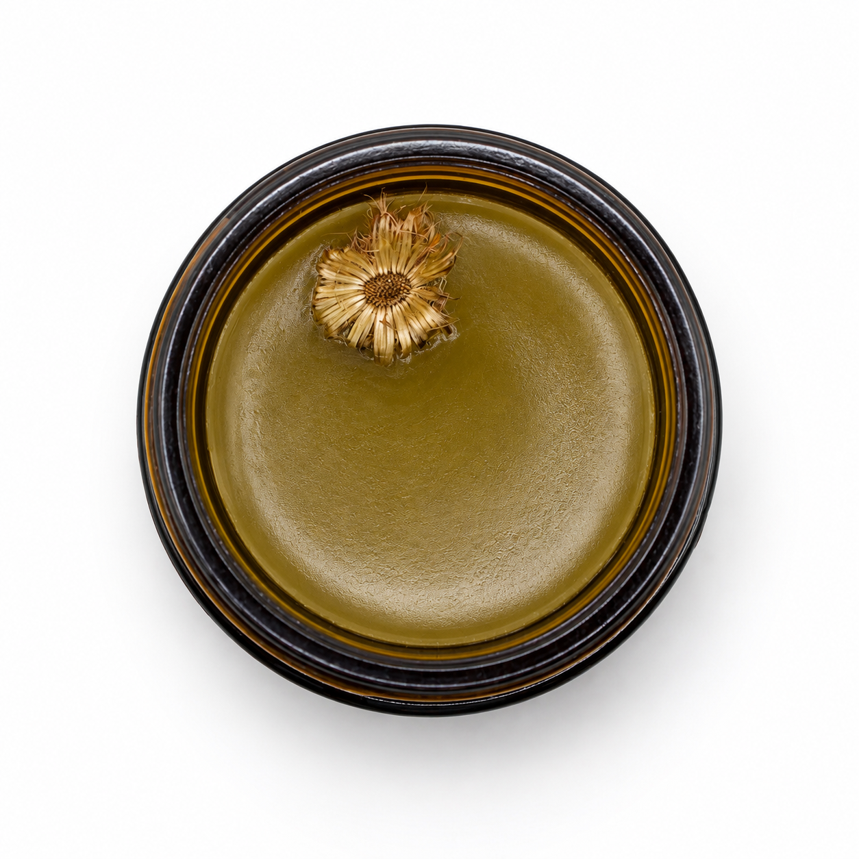 Botanical herbal muscle salve with arnica and comfrey