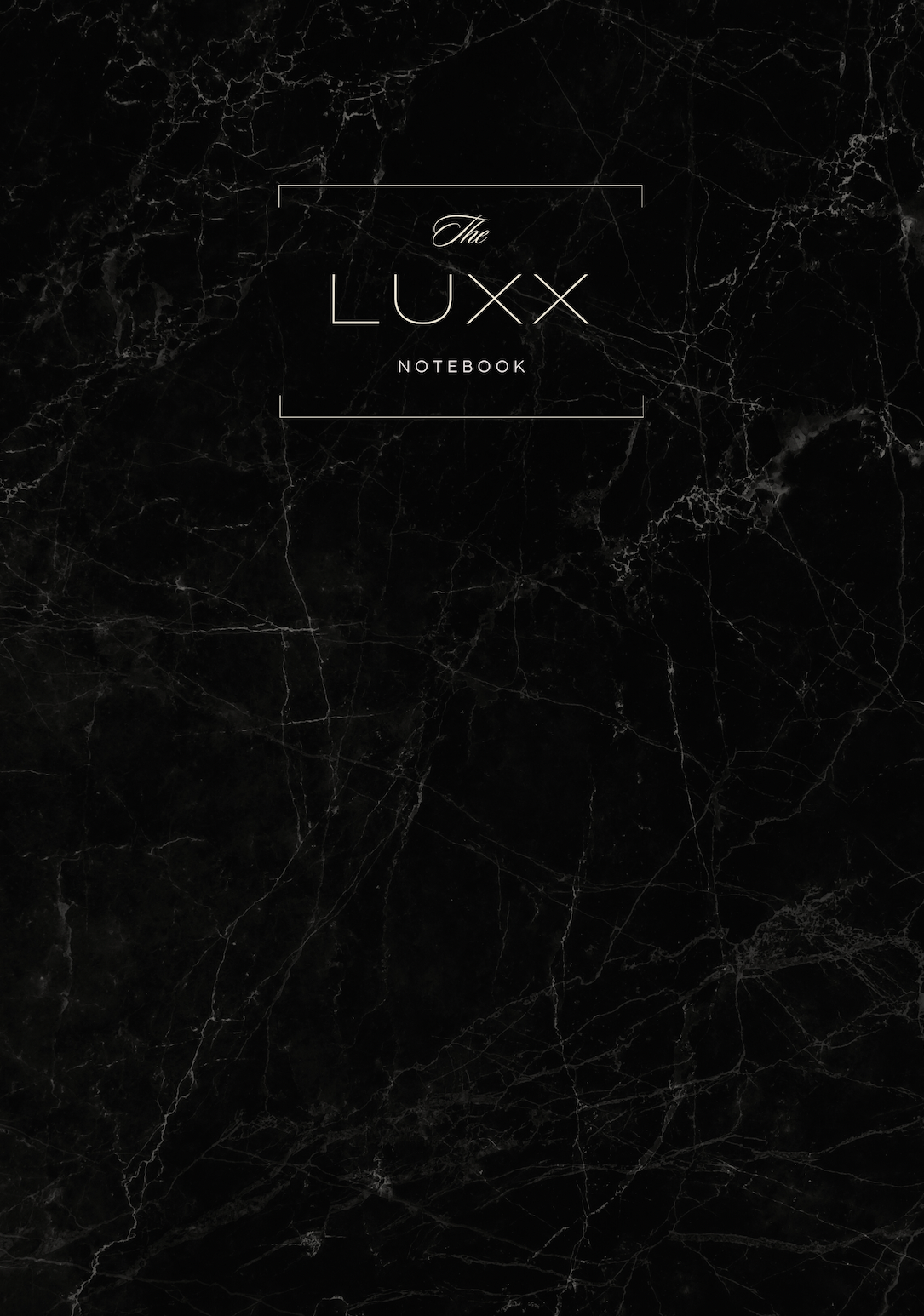 Black Marble Notebook: for Notes, Journaling, and Writing