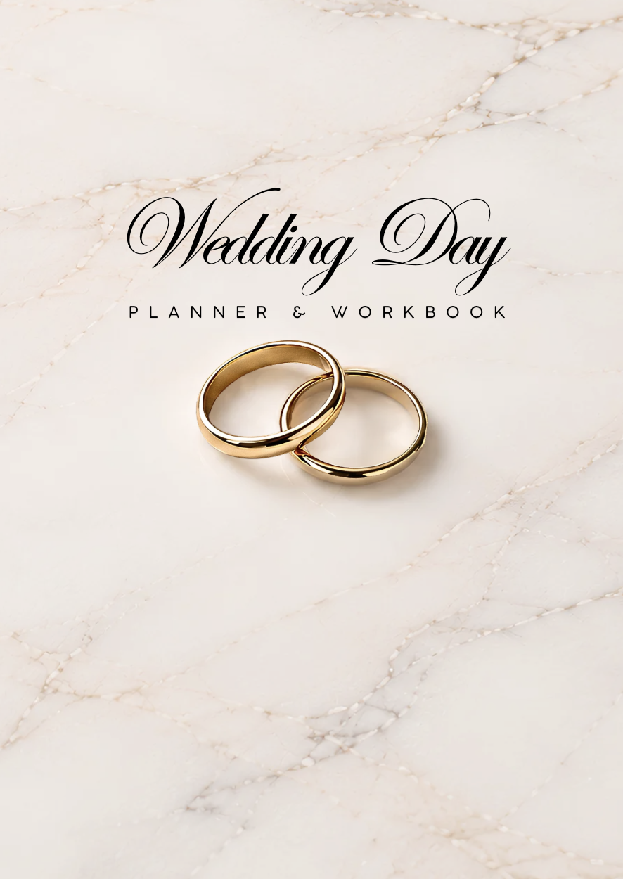 Wedding Day Planner & Workbook: Checklists, Budget Tracking, Guest Lists, Timelines, and Planning Pages