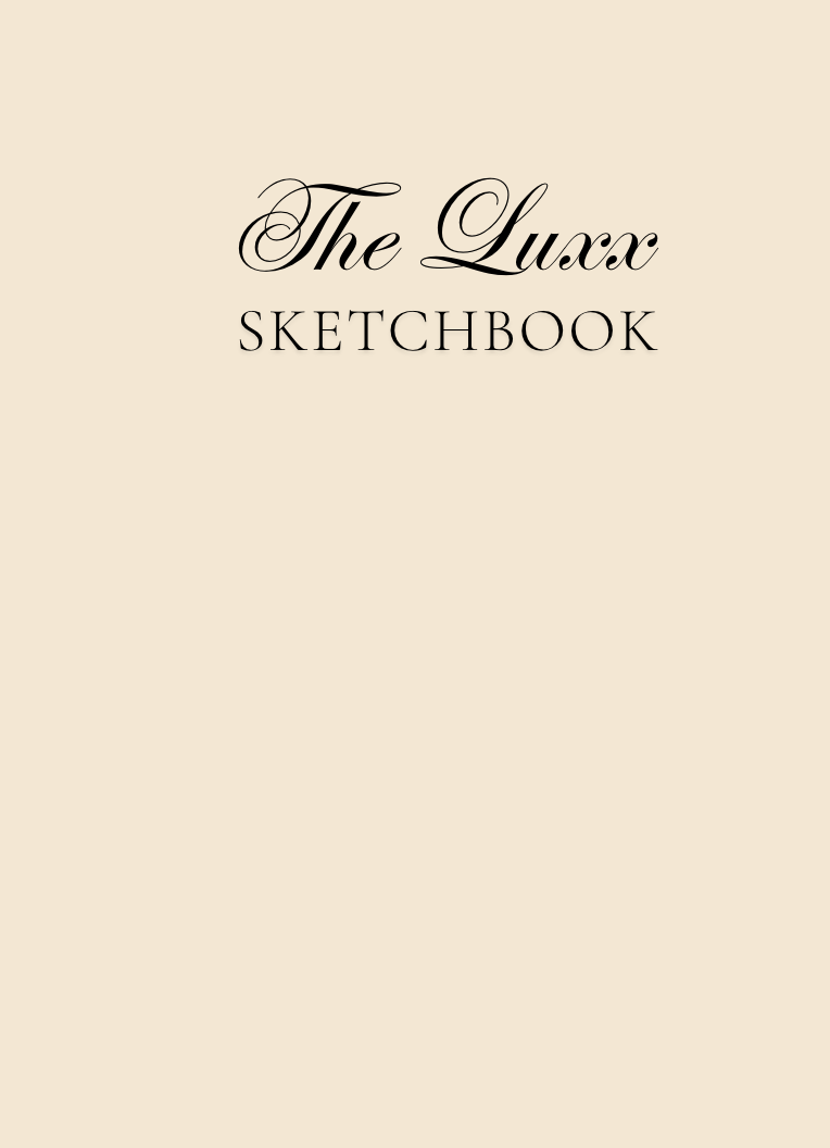 Beige Sketchbook: for Drawing & Creative Expression