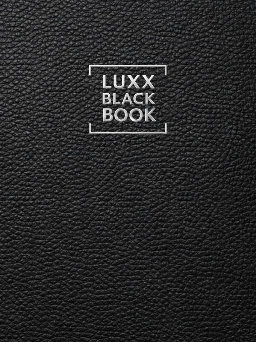 Luxx Little Black Book: Networking and Contact Log Book for Professionals, Entrepreneurs and Executives