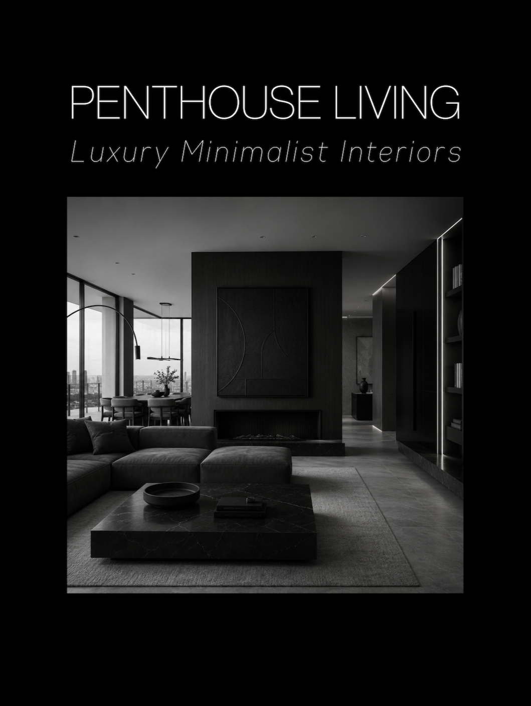 Penthouse Living: Luxury Minimalist Interiors