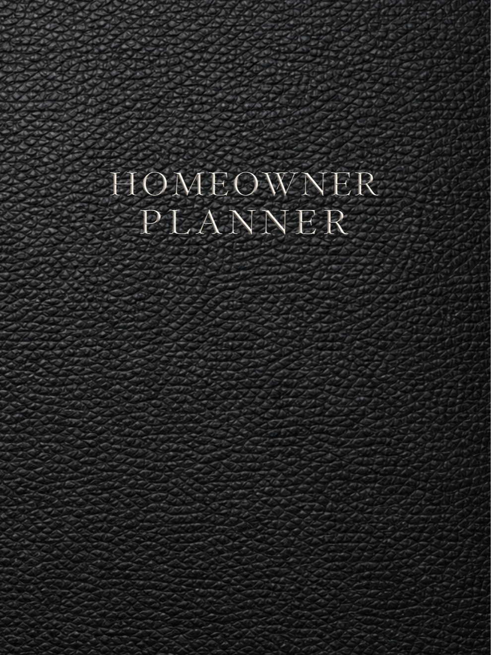 Homeowner Planner, Workbook and Notebook: A Complete Organizer for Home Buying, Closing, Move-In Planning, Insurance, Property Records, Maintenance and Improvements