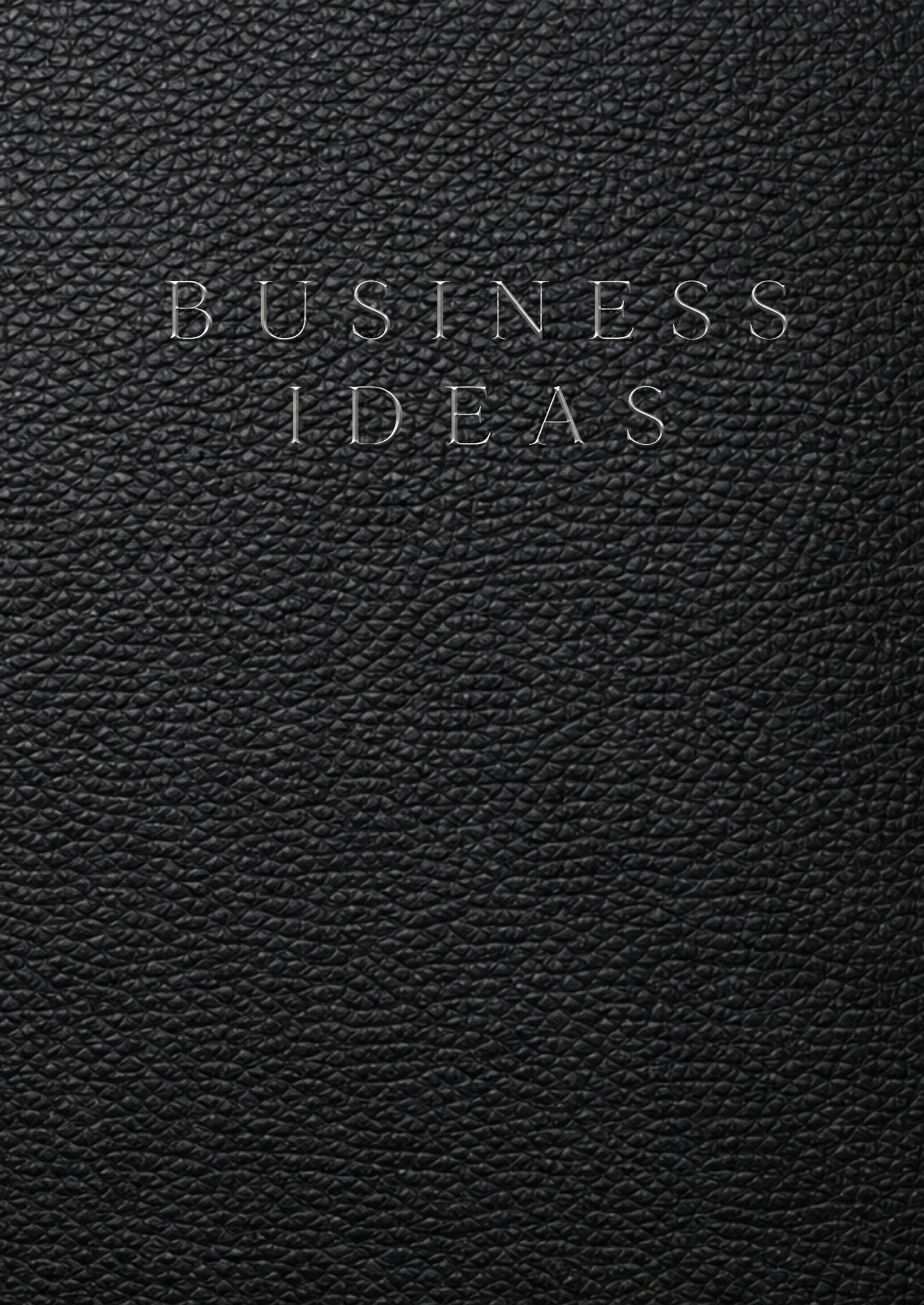 Business Ideas Journal and Workbook: A Brainstorming System for Entrepreneurial Concepts, Strategy, Planning and Organization