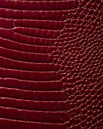 Burgundy Croc Leather Print Notebook: for Notes, Journaling, and Writing
