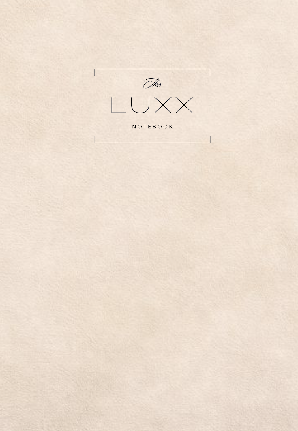 Beige Suede Print Notebook: for Notes, Journaling, & Writing