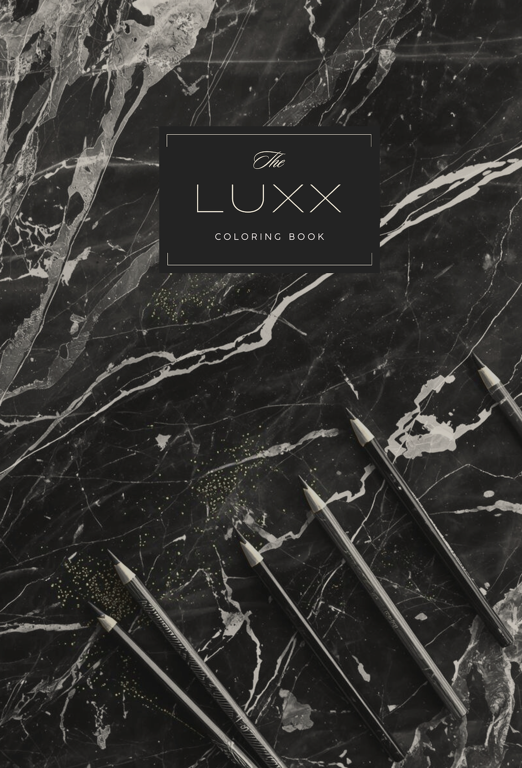 LUXX Adult Coloring Book: For Stress Relief, Mindfulness, Relaxation, and Creative Focus