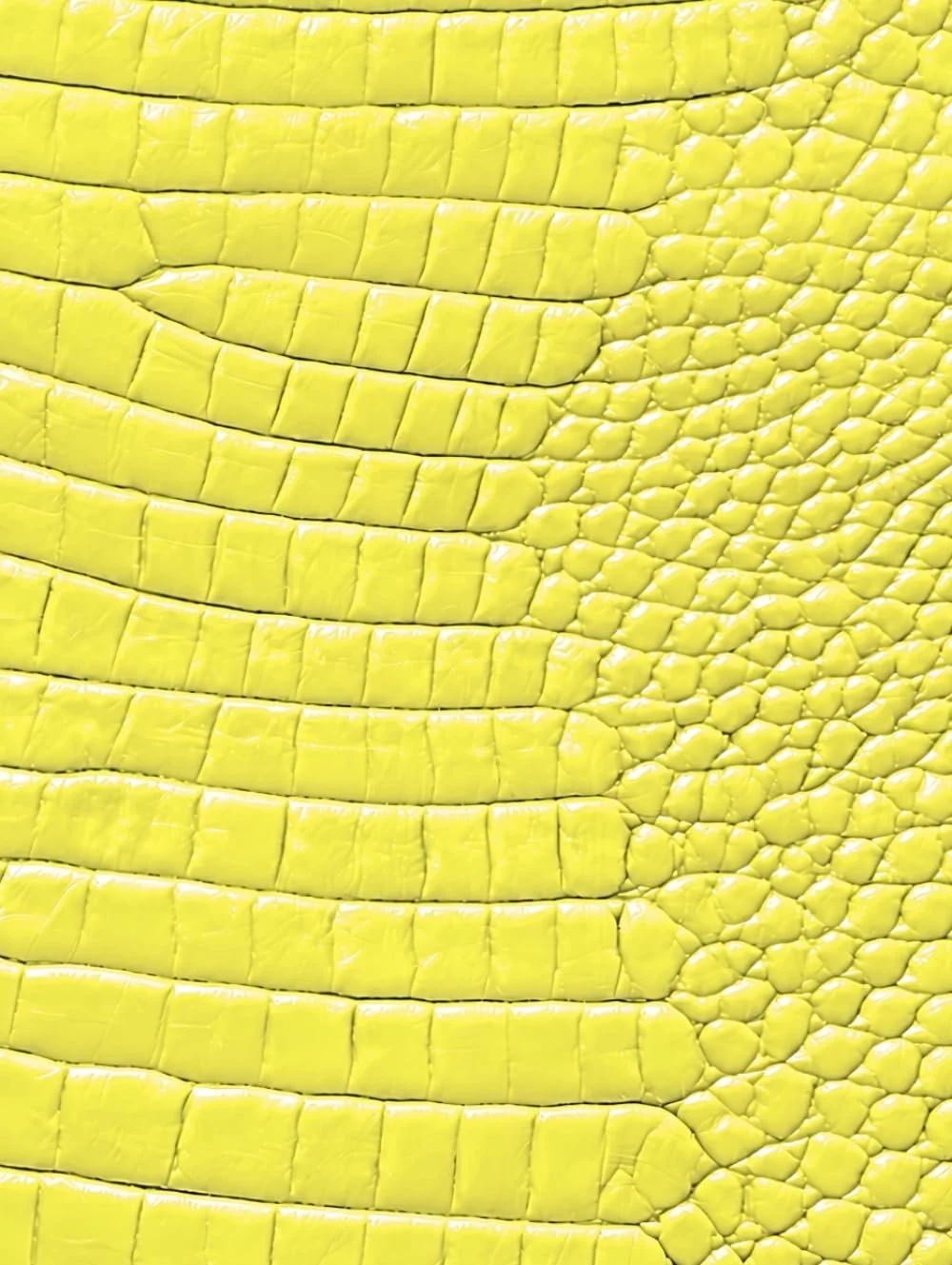 Yellow Croc Leather Print Notebook: for Notes, Journaling, and Writing