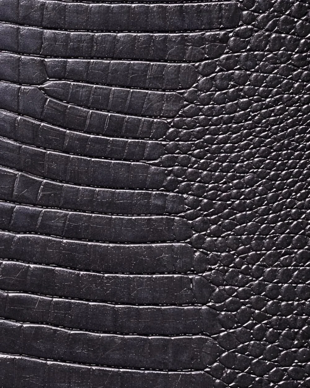 Graphite Croc Leather Print Notebook: for Notes, Journaling, and Writing
