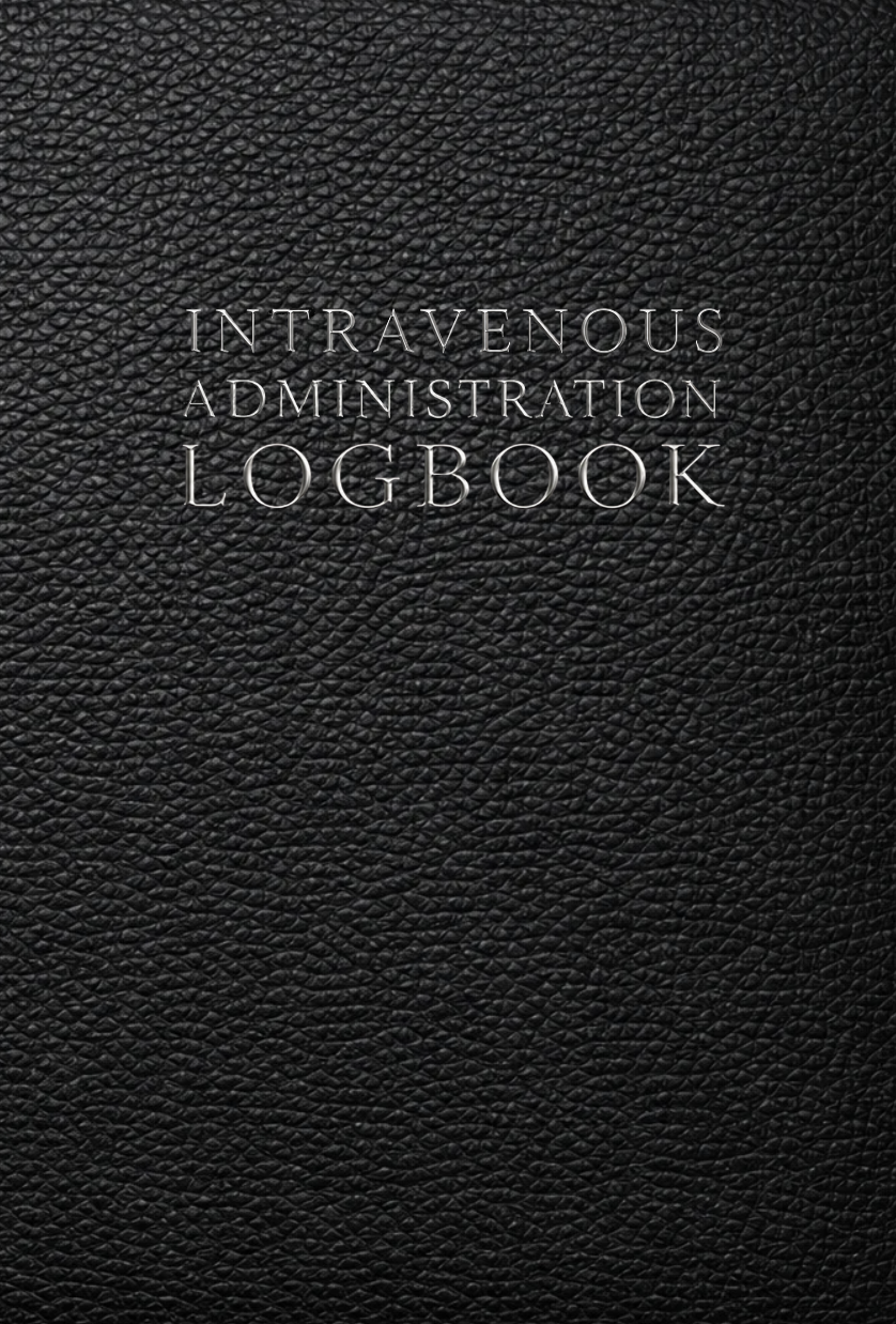Intravenous Administration Logbook: A Practical Intravenous Administration Log for Patient Care, Hospitals, Medical Spas, Infusion Clinics and Multi Patient Records