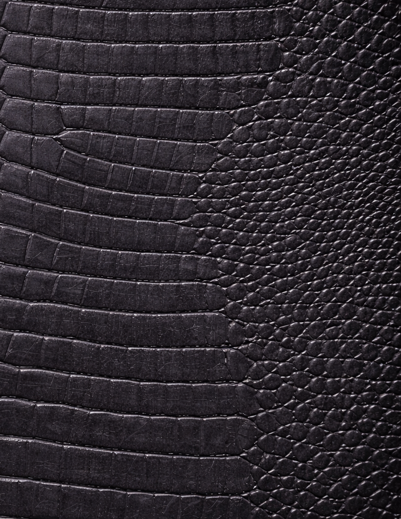 Graphite Croc Leather Print Notebook: for Notes, Journaling, & Writing