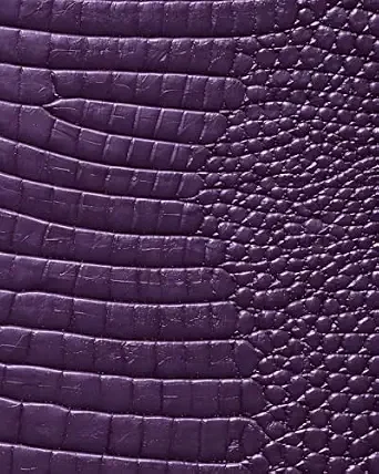 Purple Croc Leather Print Notebook: for Notes, Journaling, and Writing (Glossy Edition)