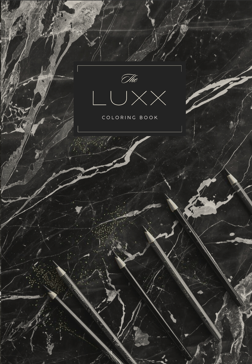 LUXX Adult Coloring Book: For Stress Relief, Mindfulness, Relaxation, & Creative Focus