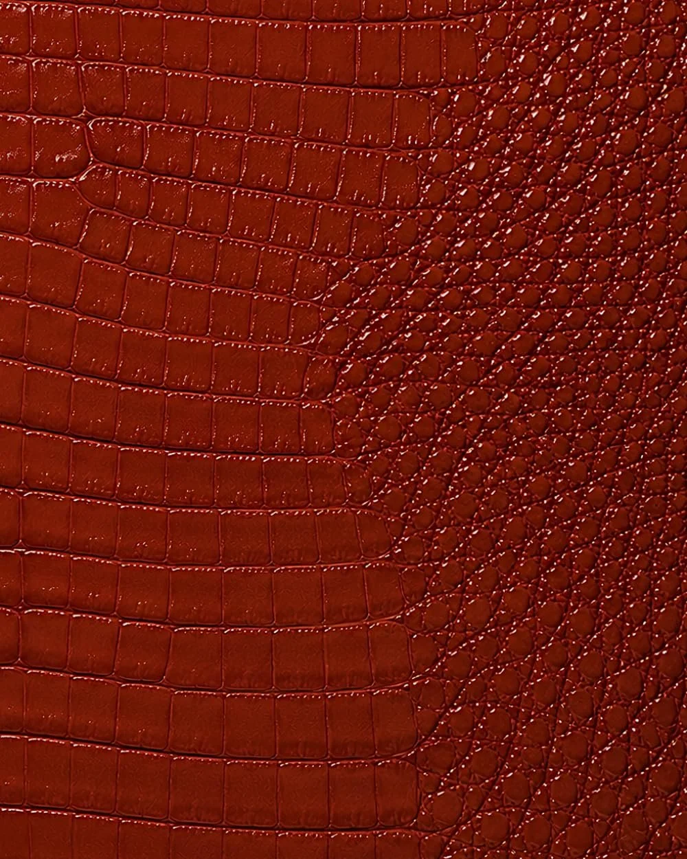 Chestnut Croc Leather Print Notebook: for Notes, Journaling, and Writing