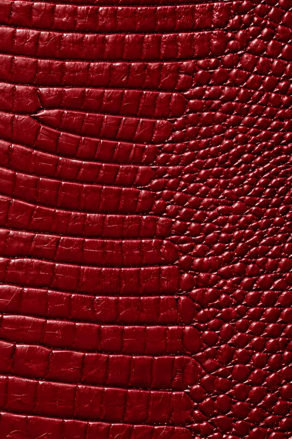 Luxx Notebook: for Notes, Journaling, and Writing (Glossy Crimson Croc Edition)