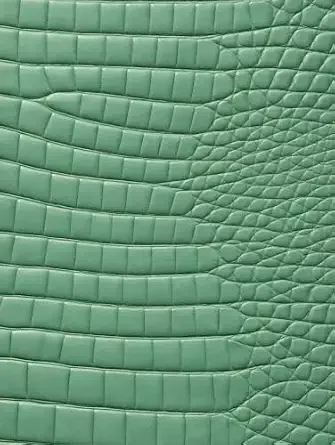 Mint Croc Leather Print Notebook: for Notes, Journaling, and Writing
