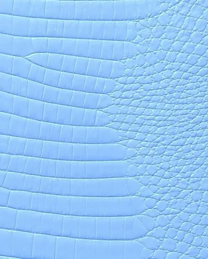 Baby Blue Croc Leather Print Notebook: for Notes, Journaling, and Writing