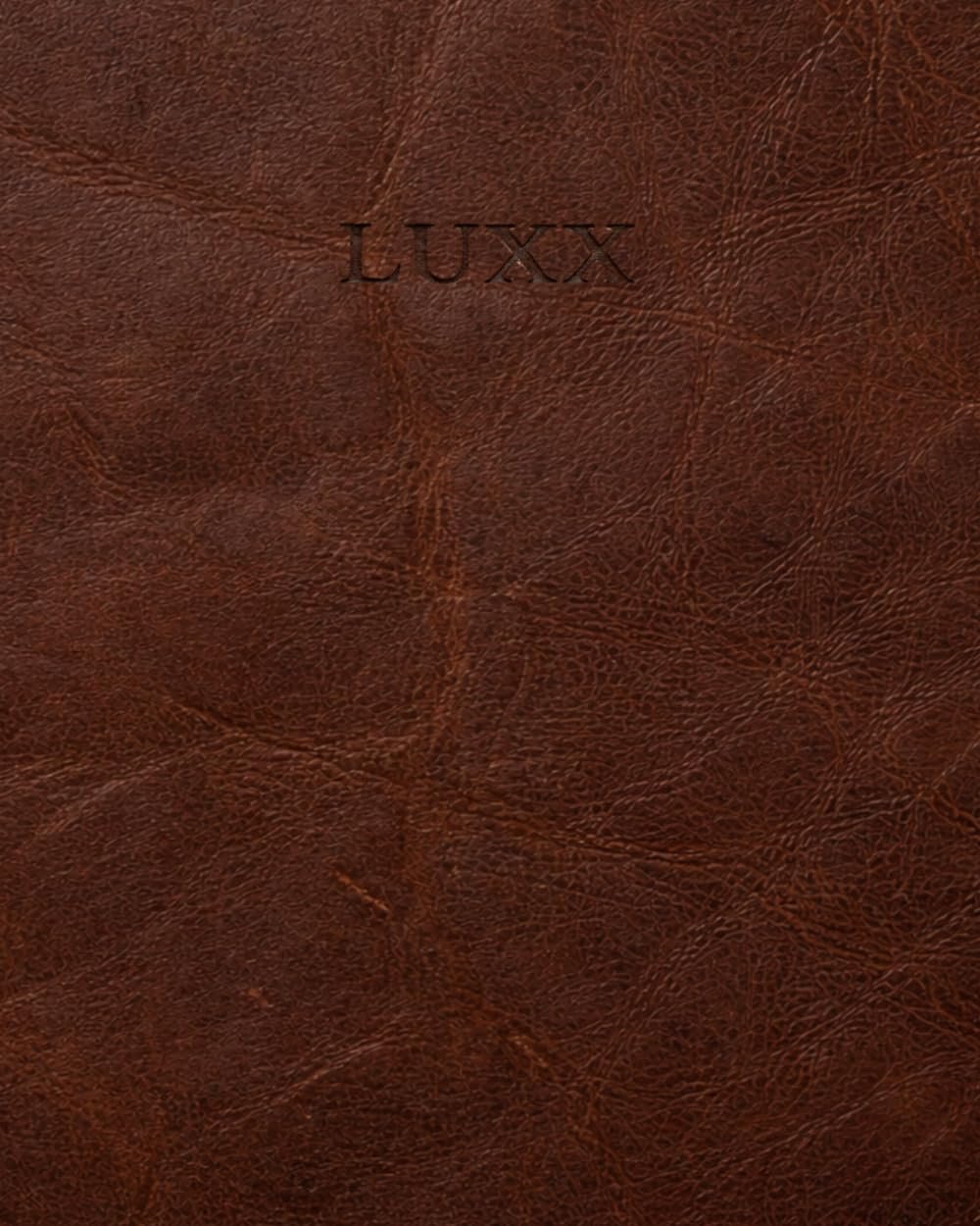 Brown Leather Print Notebook: for Notes, Journaling, & Writing