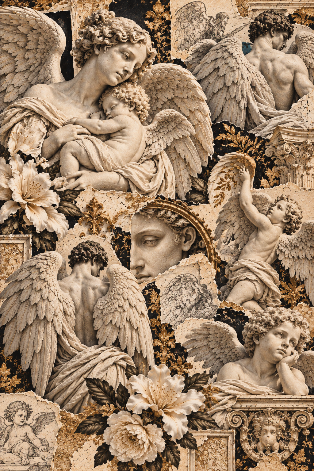 Angels Collage Notebook: for Notes, Journaling, and Writing