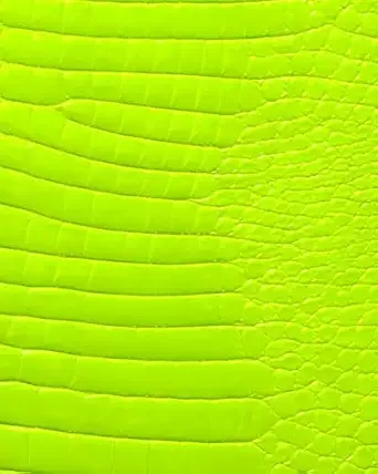 Neon Green Croc Leather Print Notebook: for Notes, Journaling, and Writing (Glossy Edition)