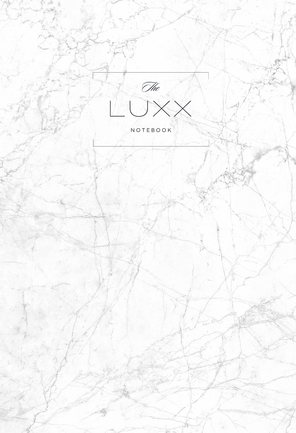 White Marble Notebook: for Notes, Journaling, & Writing