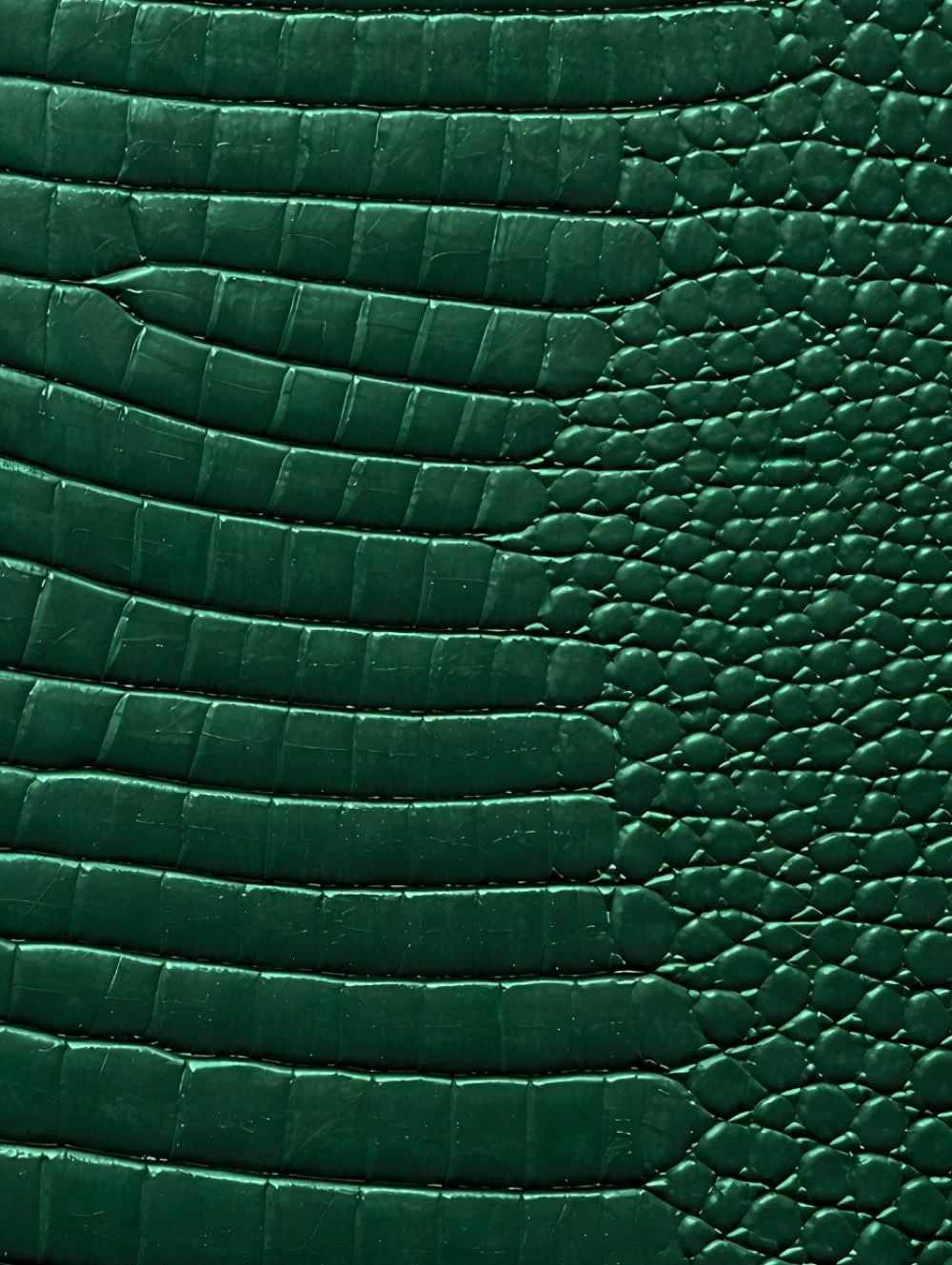 Emerald Croc Leather Print Notebook: for Notes, Journaling, and Writing