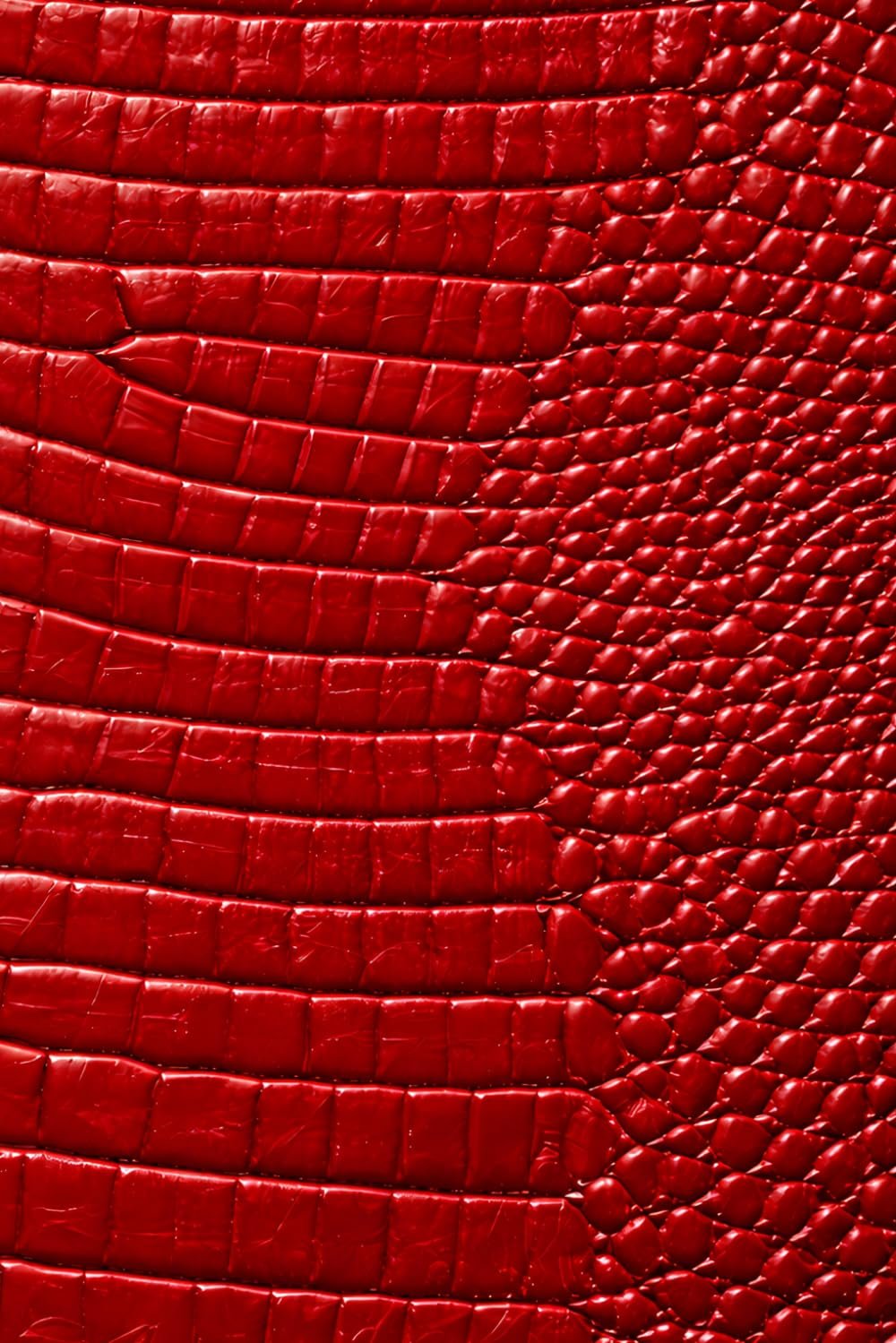 Luxx Notebook: for Notes, Journaling, and Writing (Glossy Red Croc Edition)