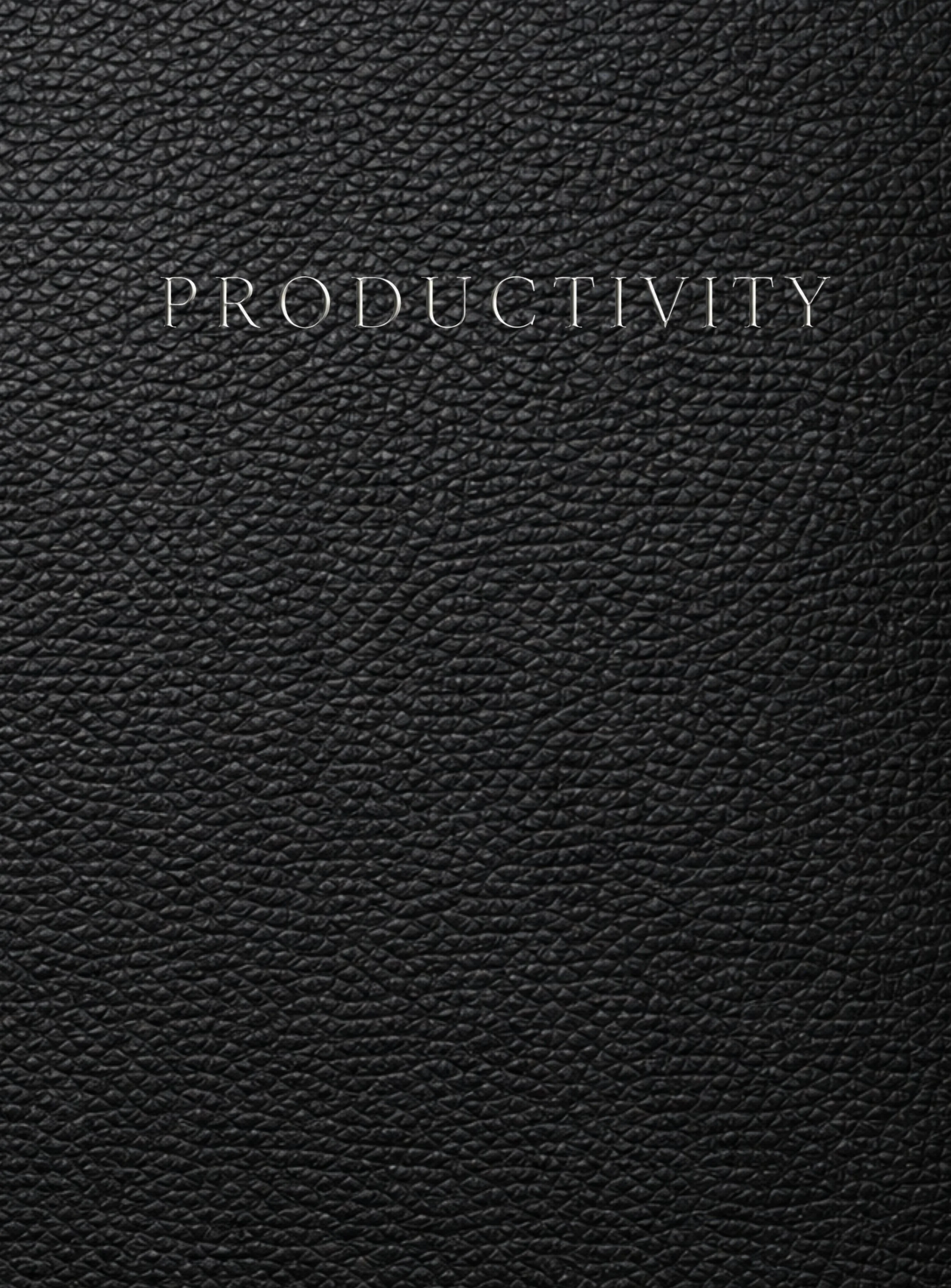 Productivity Planner, Workbook and Notebook: A Daily Organizer for Time Blocking, Task Management, Focus, Habits and Goal Tracking
