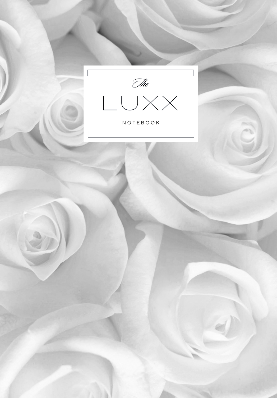 White Roses Notebook: for Notes, Journaling, & Writing