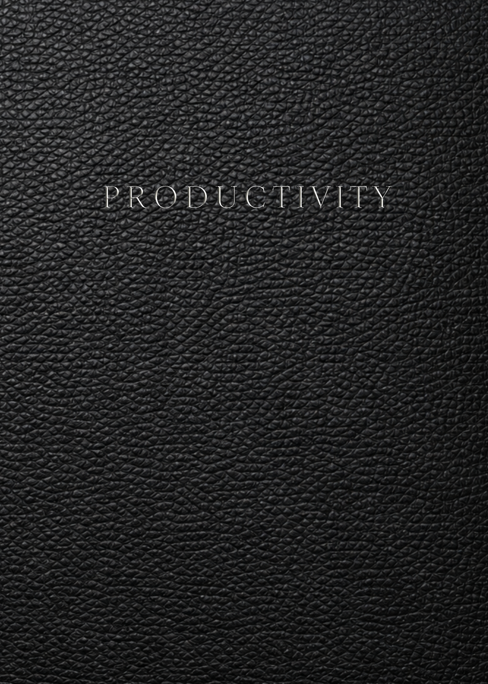 Productivity Planner, Workbook and Notebook: A Daily Organizer for Time Blocking, Task Management, Focus, Habits and Goal Tracking
