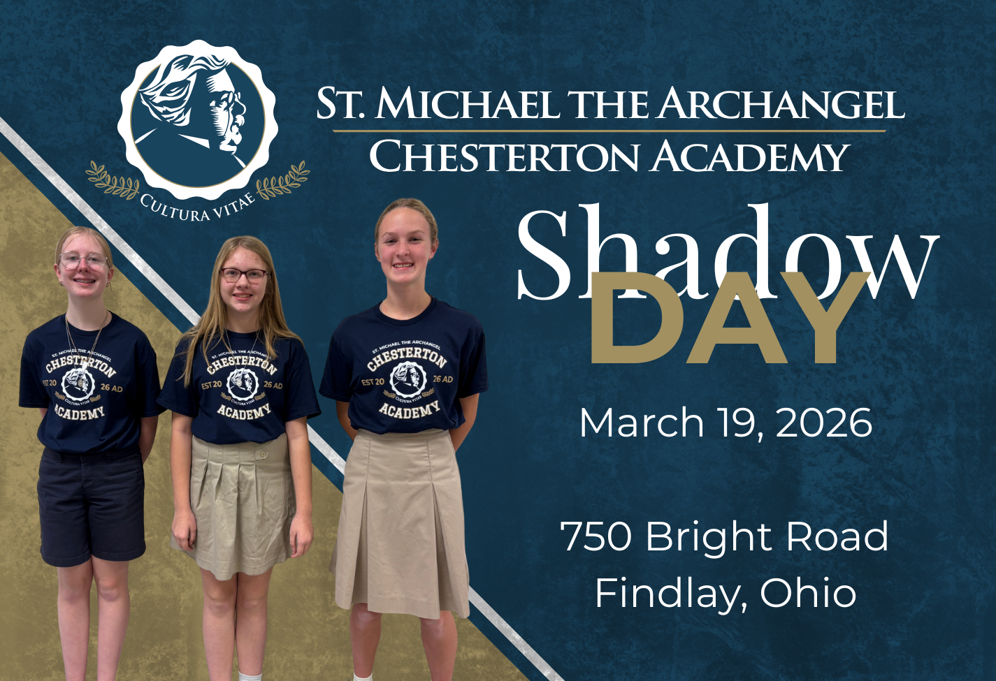 St. Michael the Archangel Chesterton Academy Shadow Day