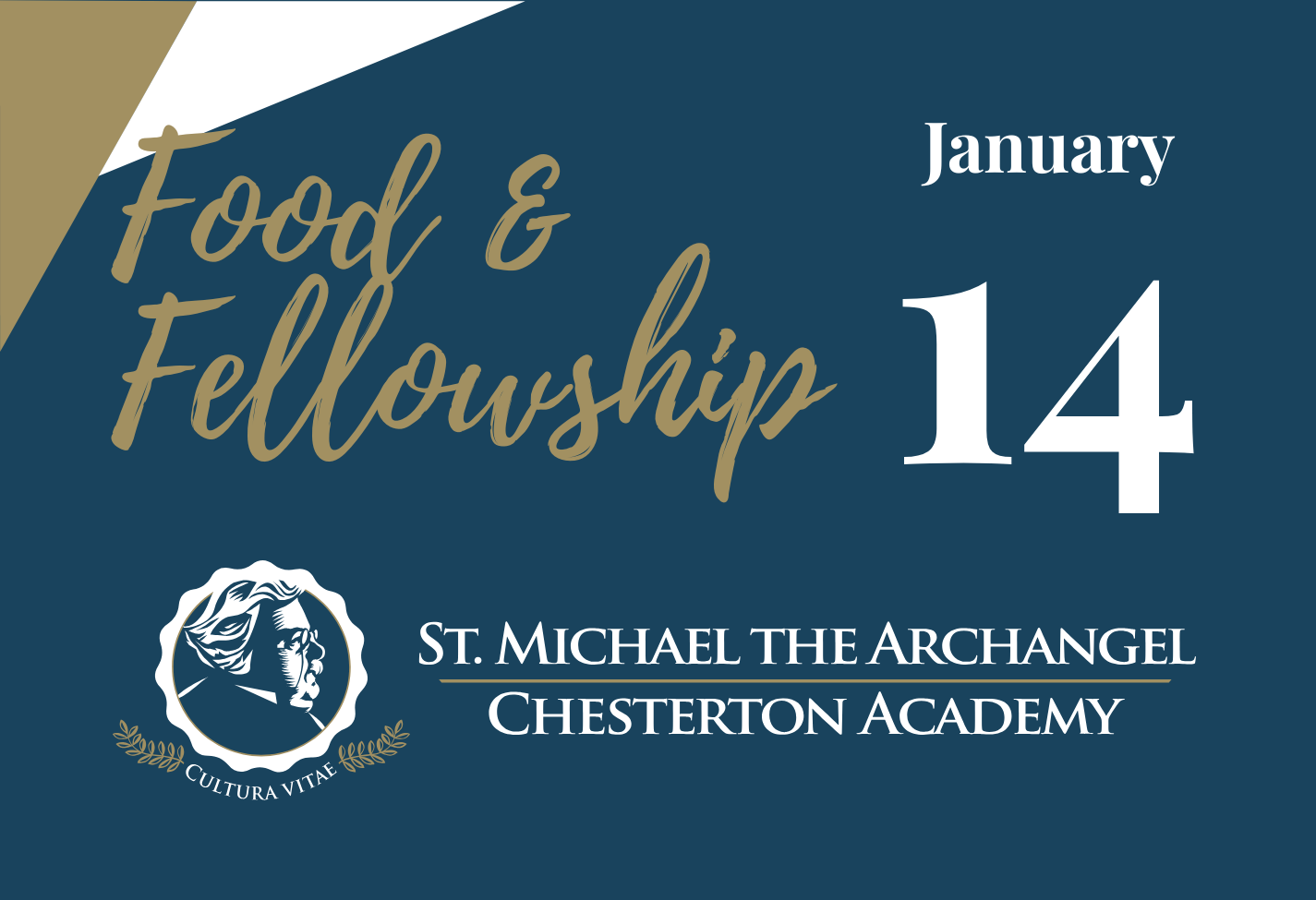 Food &amp; Fellowship: January 14