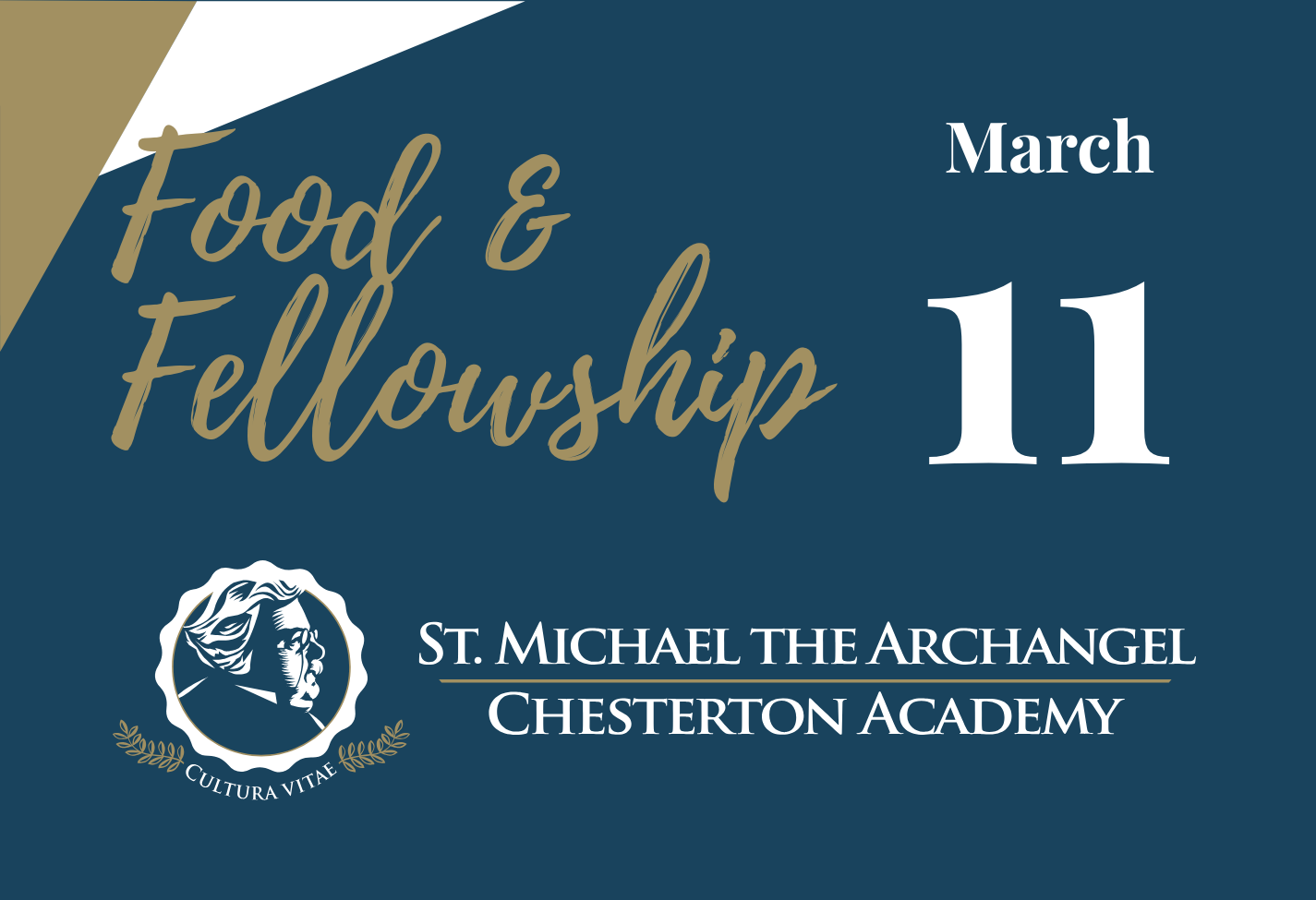 Food &amp; Fellowship: March 11